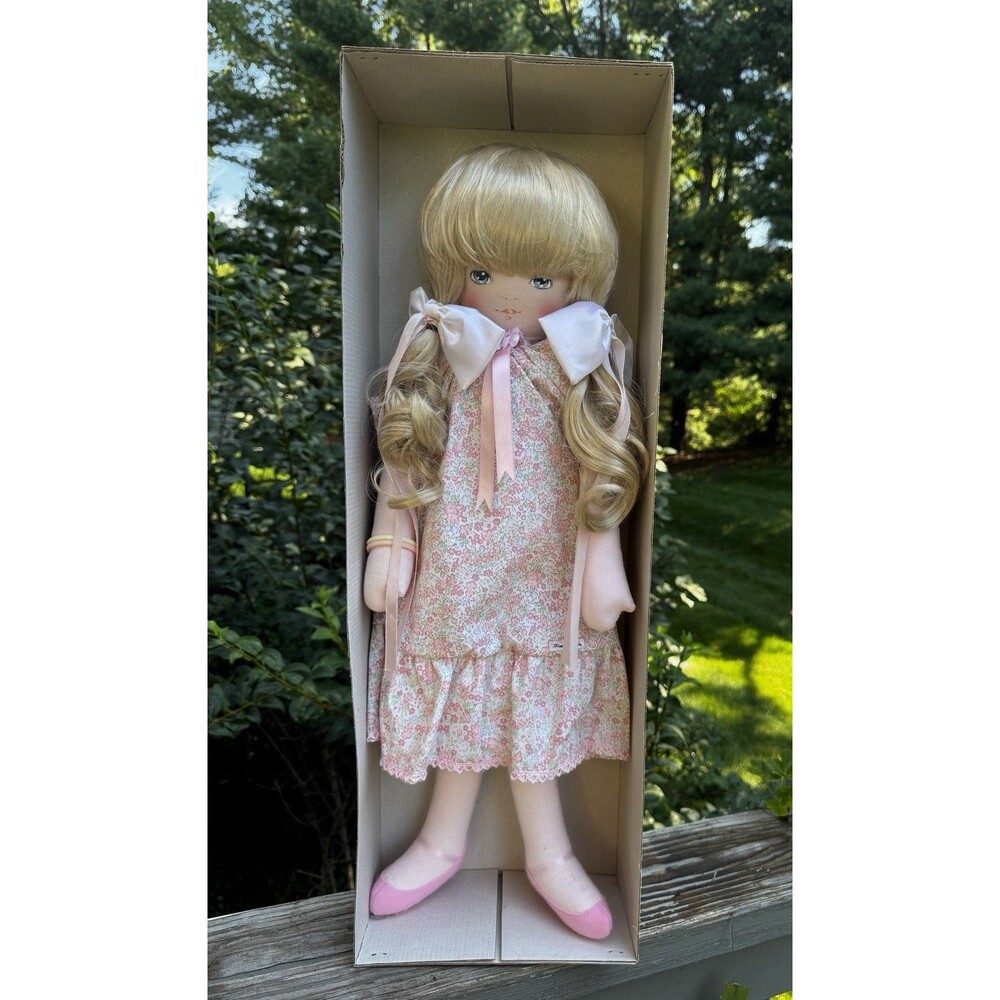 Vintage Les Poupées de Pierre Cardin Doll New Old Stock in Original Box NOS 22"h
